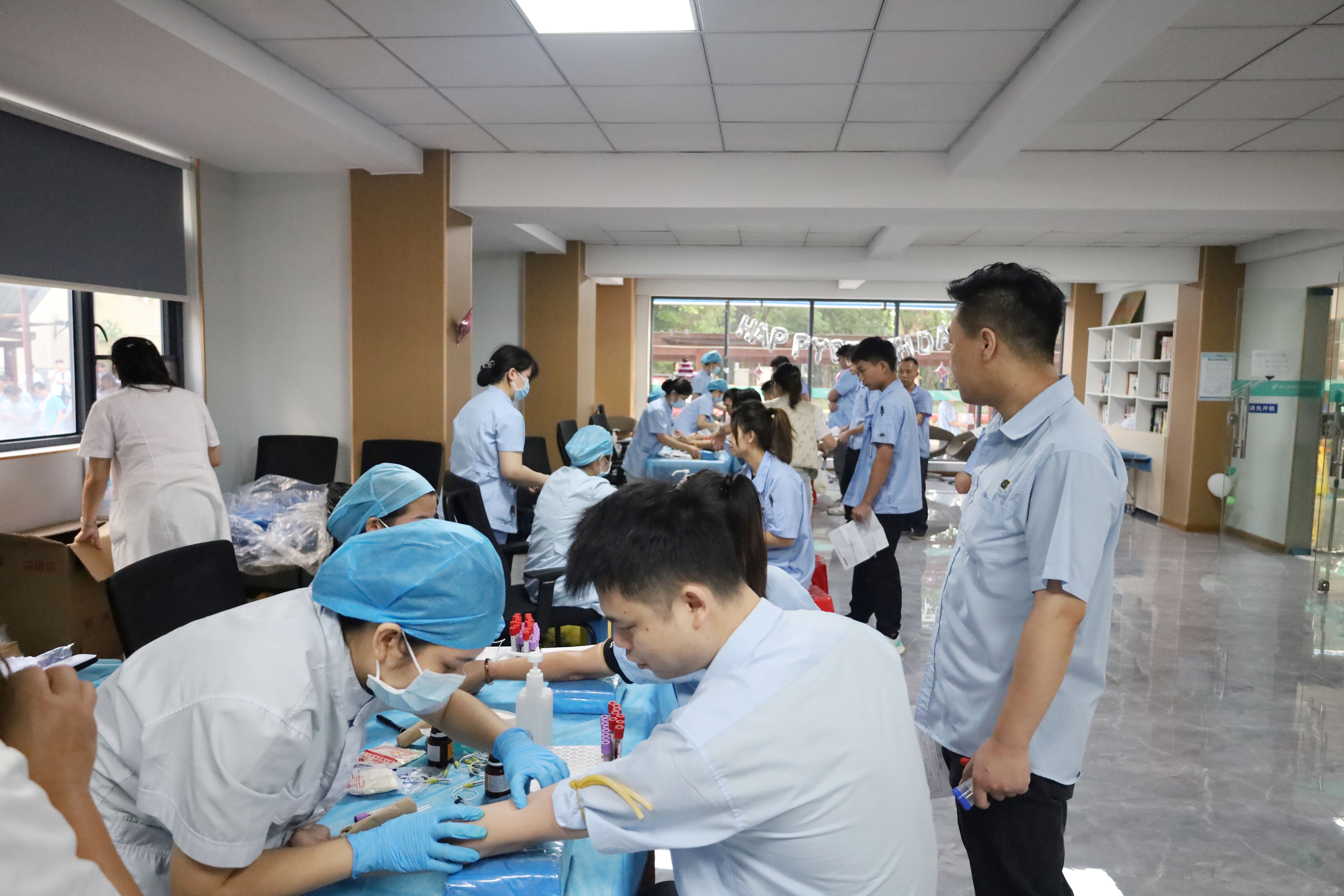 關(guān)愛員工，守護(hù)健康——依頓電子開展2024年度員工健康體檢活動(dòng)